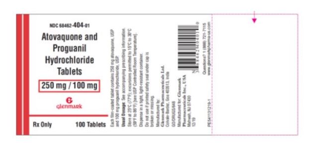 Atovaquone and proguanil hydrochloride 250 mg / 100 mg, film-coated tabs, 100st
